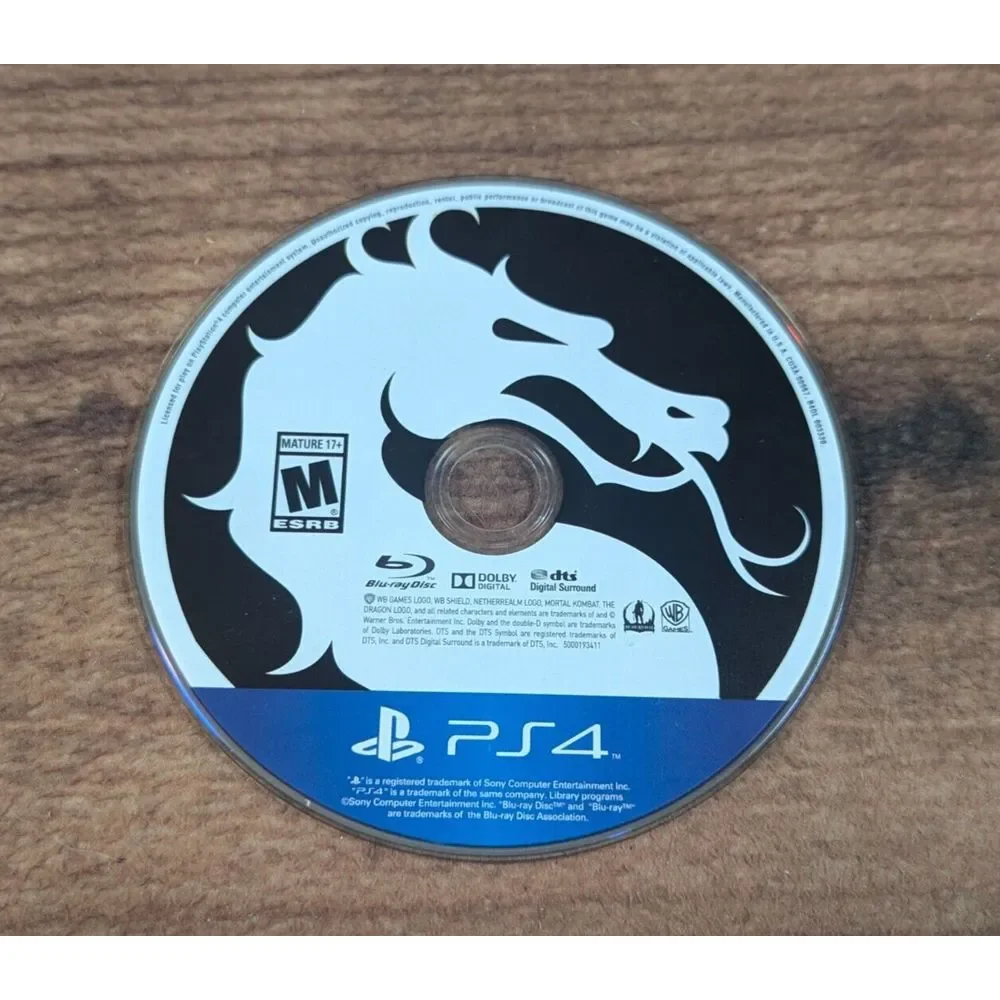 Mortal Kombat X - Sony PlayStation‎ 4 PS4/ game only / Nice disc